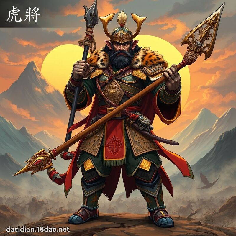 虎將 - 国语大辞典配图