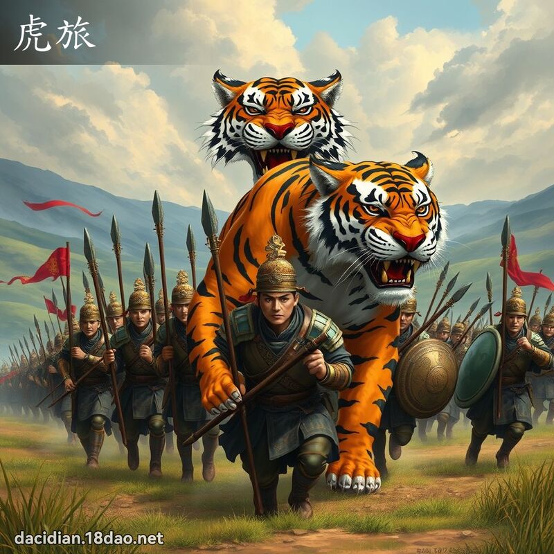 虎旅 - 國語大辭典配圖