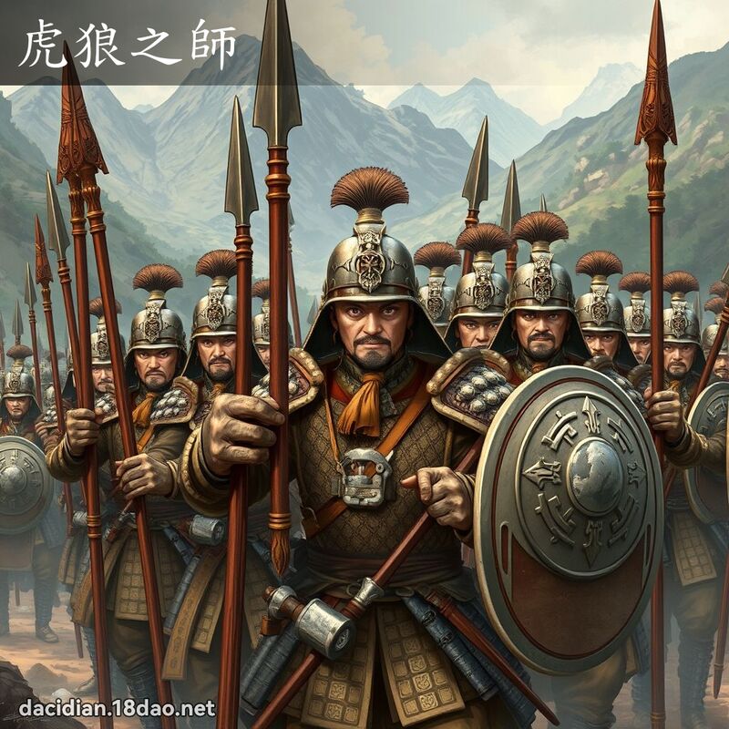 虎狼之師 - 國語大辭典配圖