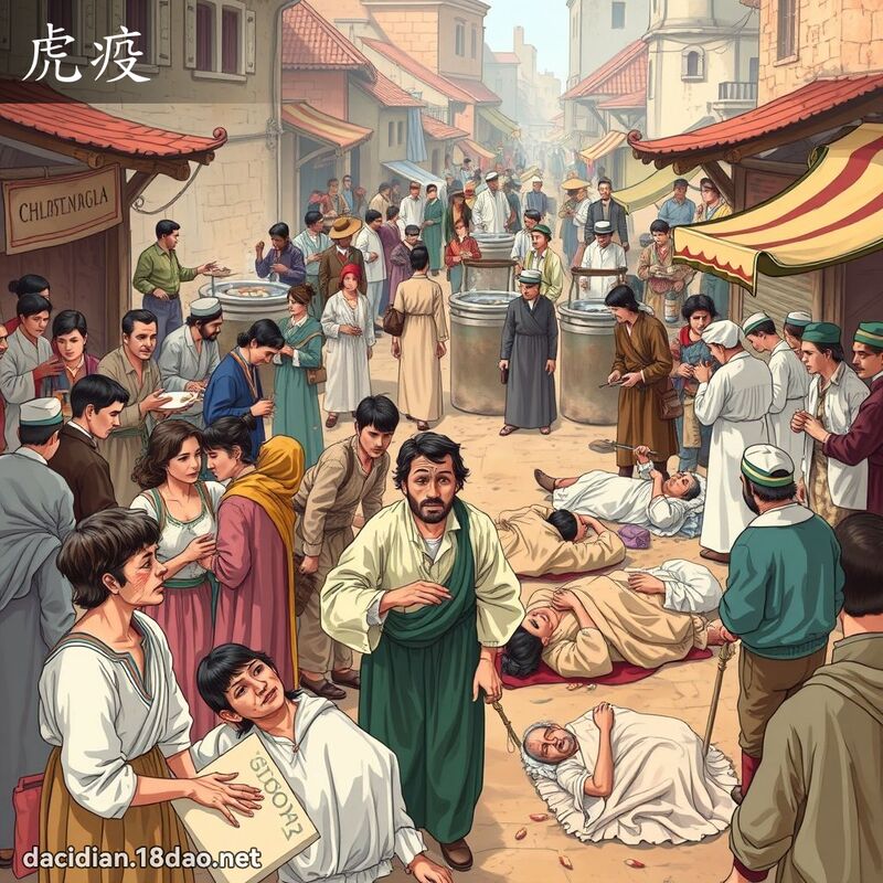 虎疫 - 國語大辭典配圖