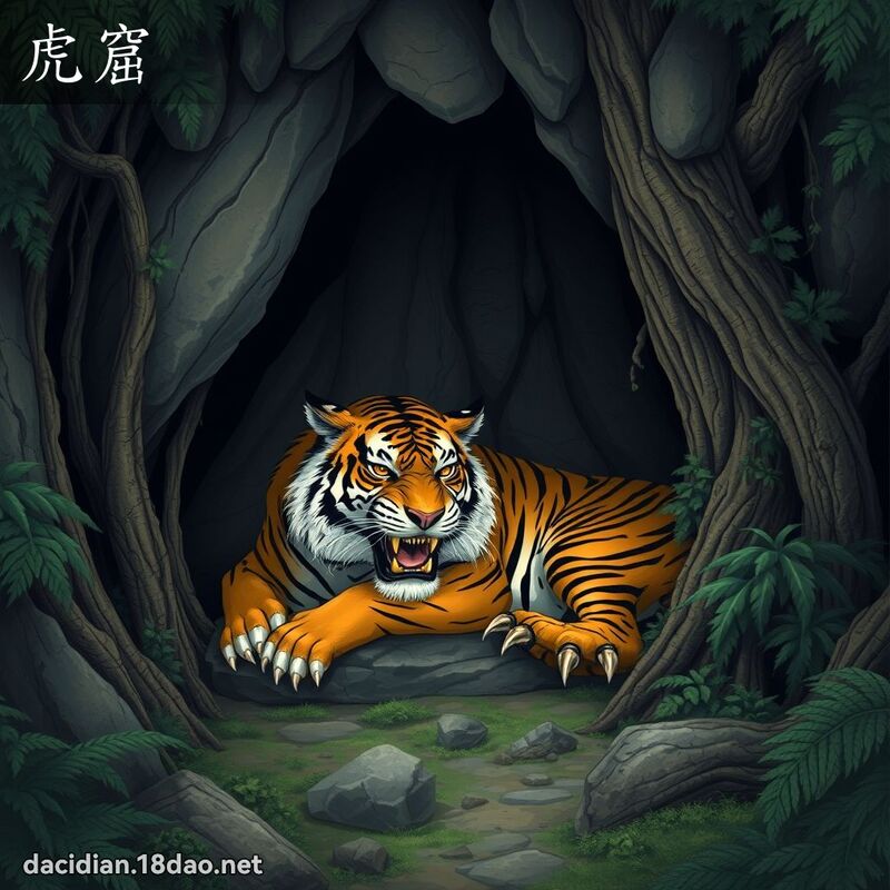 虎窟 - 国语大辞典配图