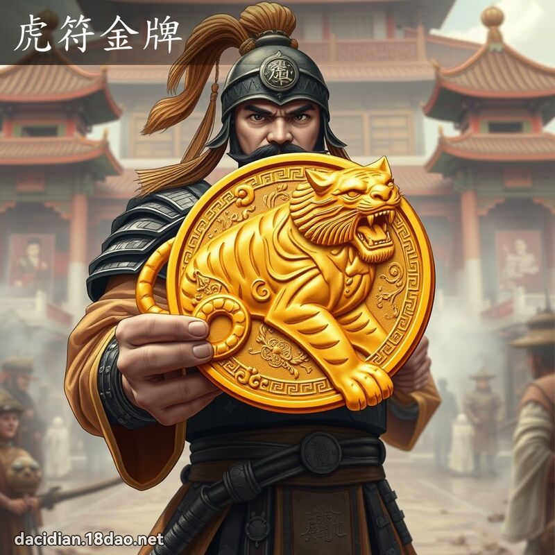 虎符金牌 - 國語大辭典配圖