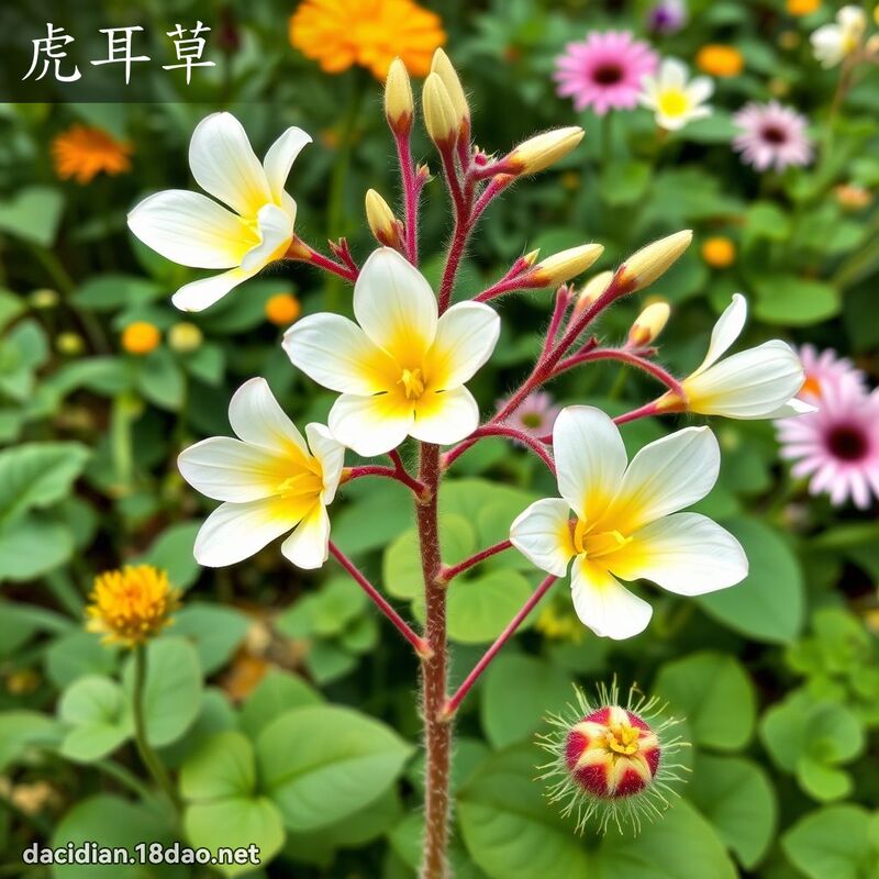 虎耳草 - 国语大辞典配图
