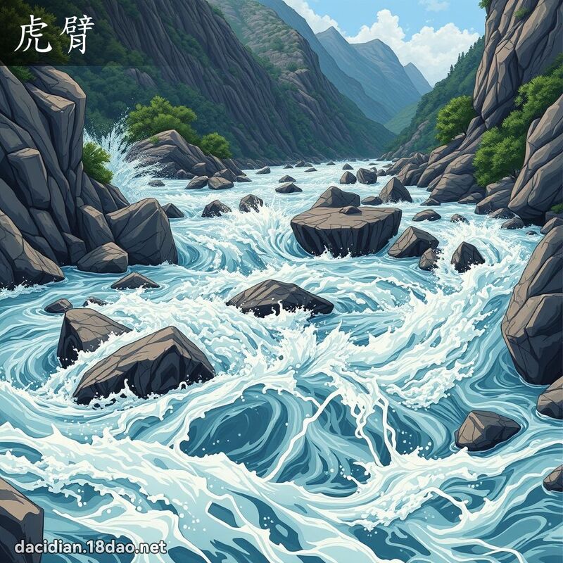 虎臂 - 国语大辞典配图
