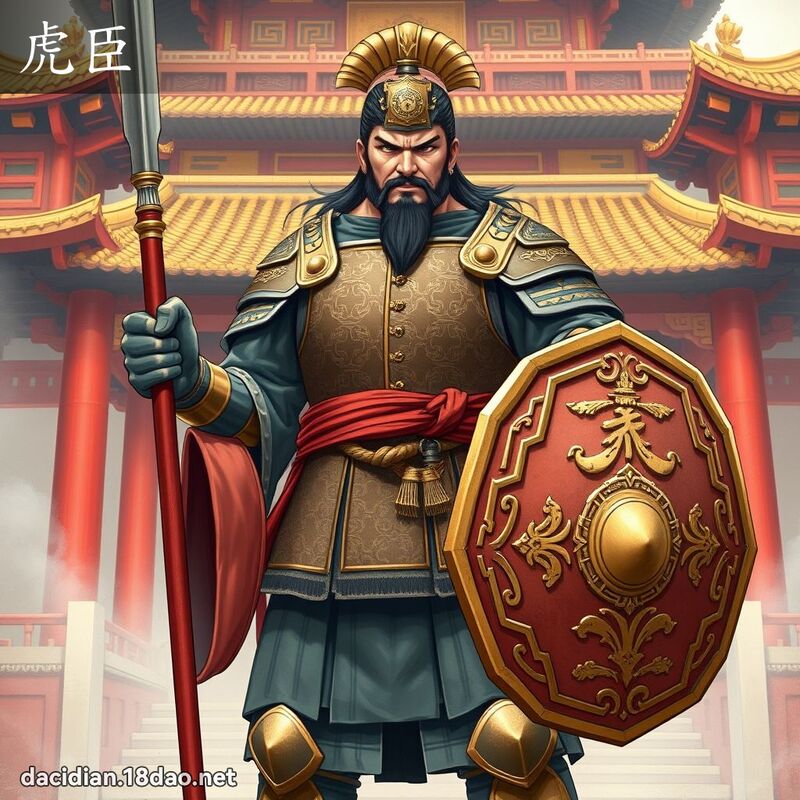 虎臣 - 国语大辞典配图