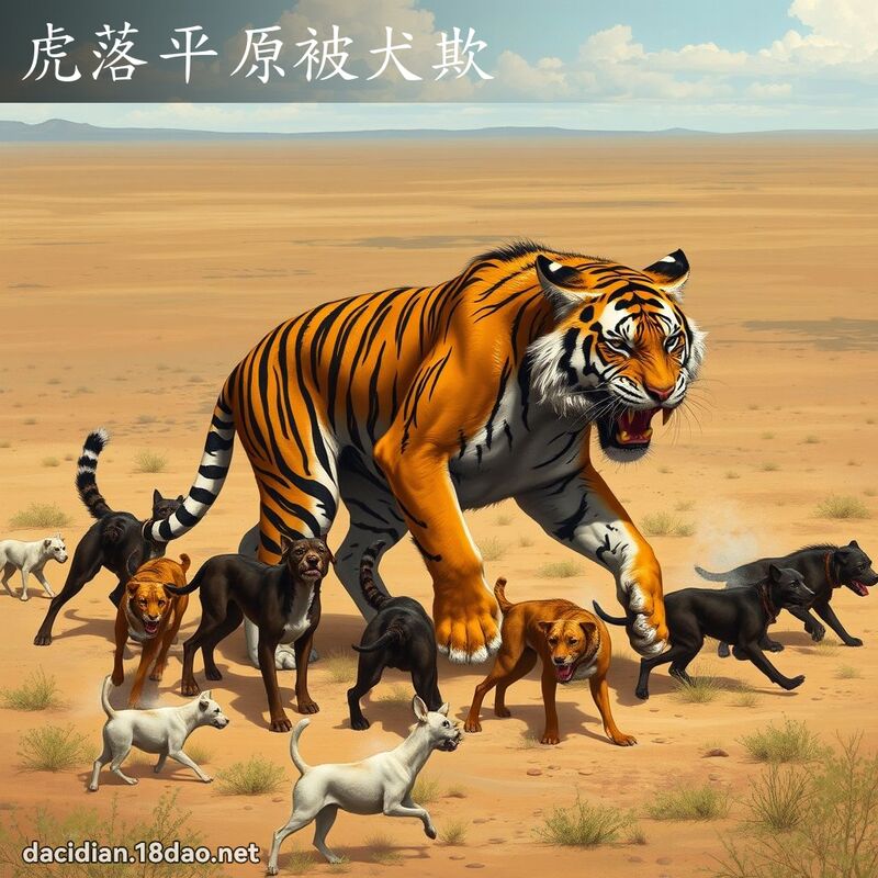 虎落平原被犬欺 - 国语大辞典配图