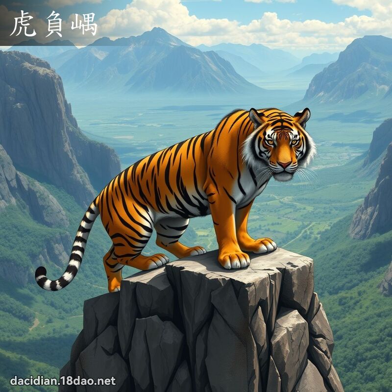 虎负嵎 - 国语大辞典配图