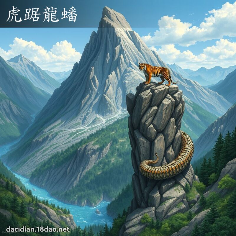 虎踞龙蟠 - 国语大辞典配图