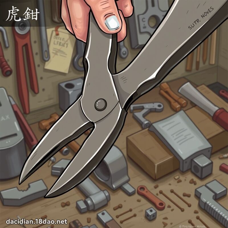 虎钳 - 国语大辞典配图