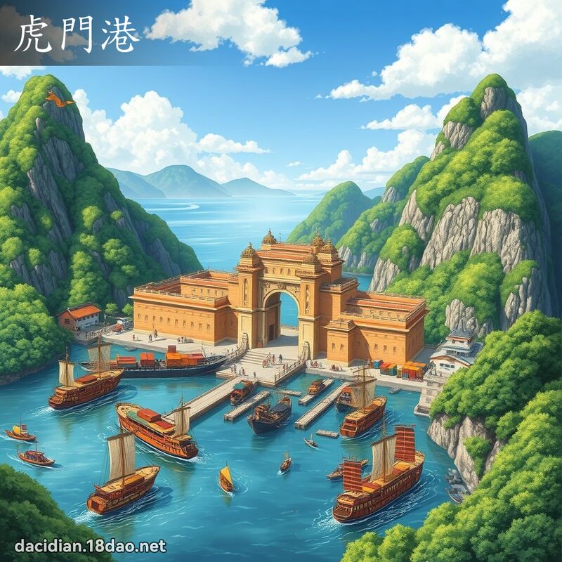 虎門港 - 國語大辭典配圖