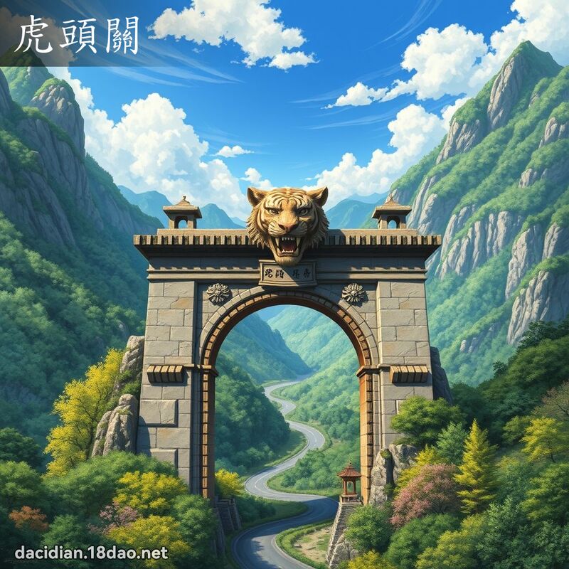 虎头关 - 国语大辞典配图
