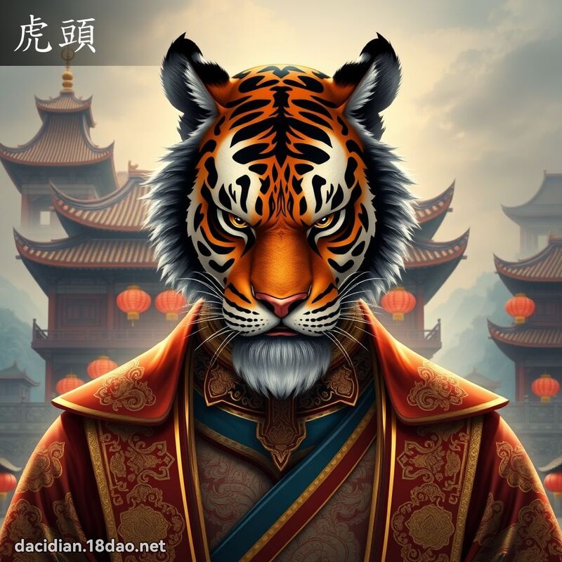 虎头 - 国语大辞典配图