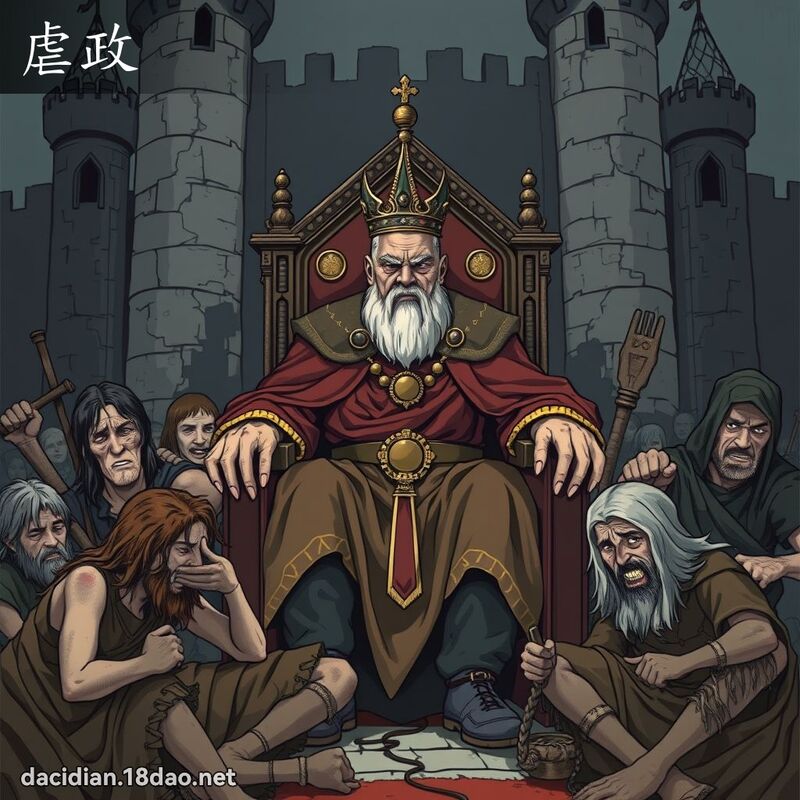 虐政 - 國語大辭典配圖