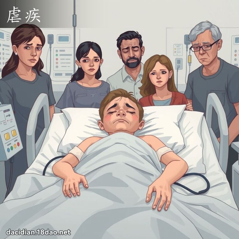 虐疾 - 國語大辭典配圖