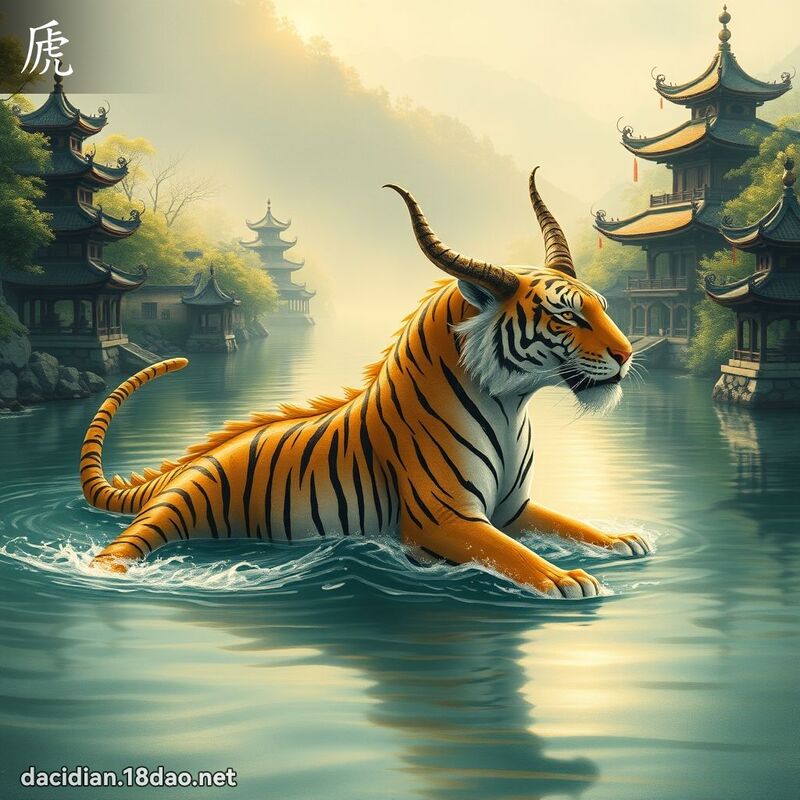 虒 - 國語大辭典配圖