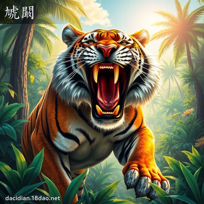 虓闞 - 國語大辭典配圖