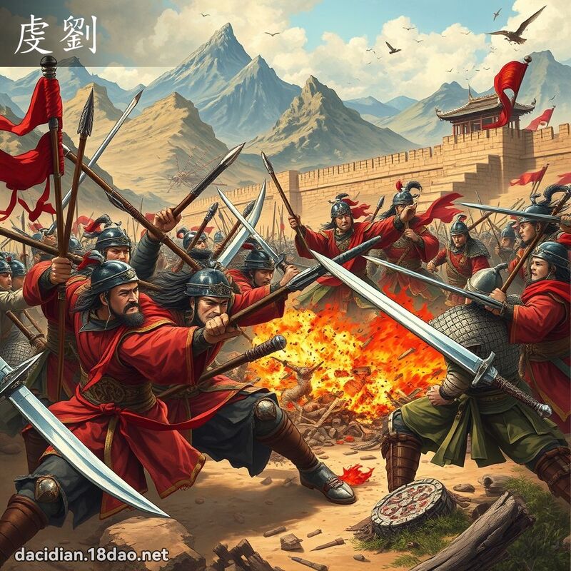 虔刘 - 国语大辞典配图
