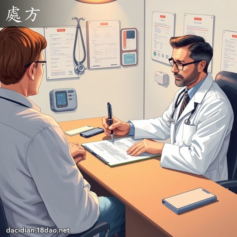 處方 - 國語大辭典配圖