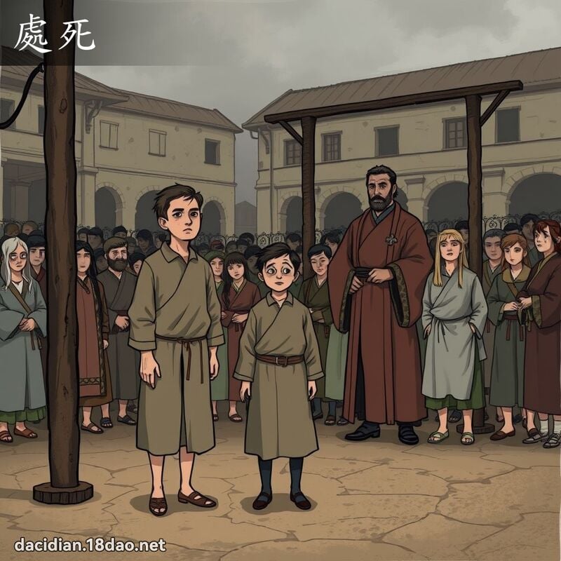 處死 - 國語大辭典配圖