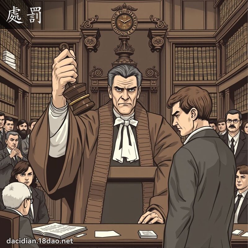 处罚 - 国语大辞典配图