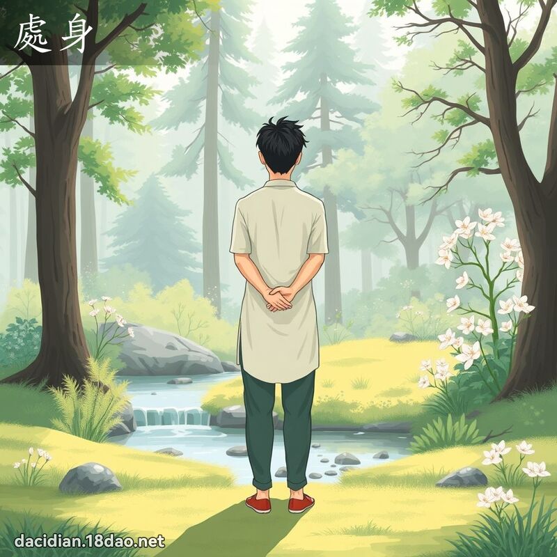处身 - 国语大辞典配图