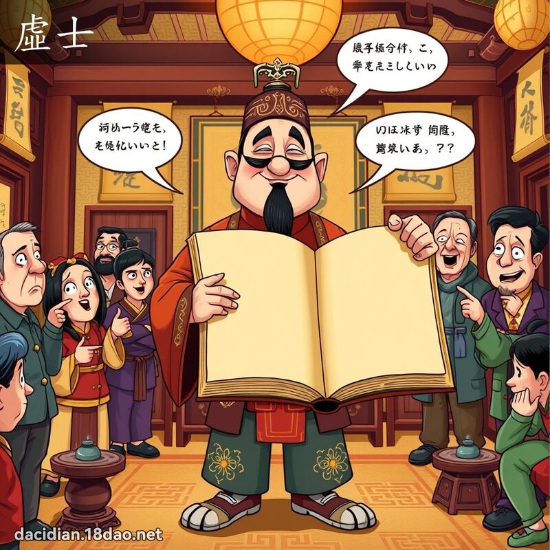 虛士 - 國語大辭典配圖