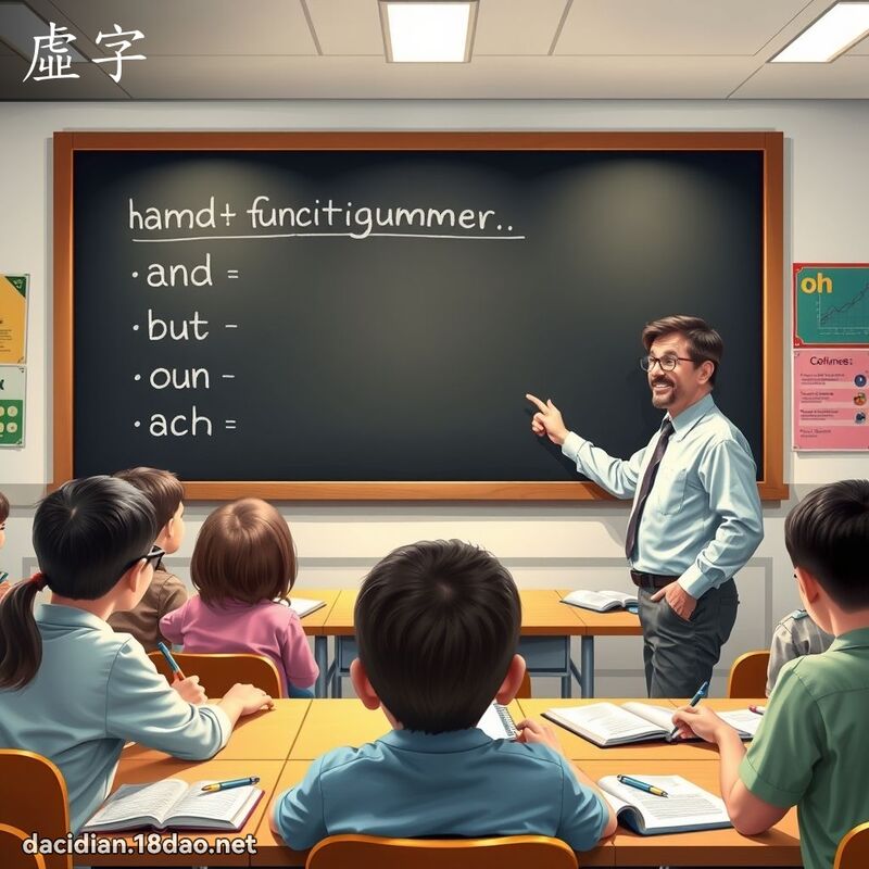 虛字 - 國語大辭典配圖