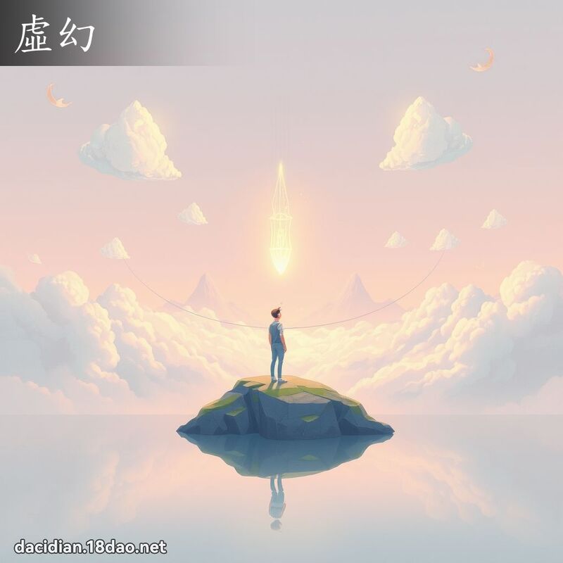 虛幻 - 國語大辭典配圖