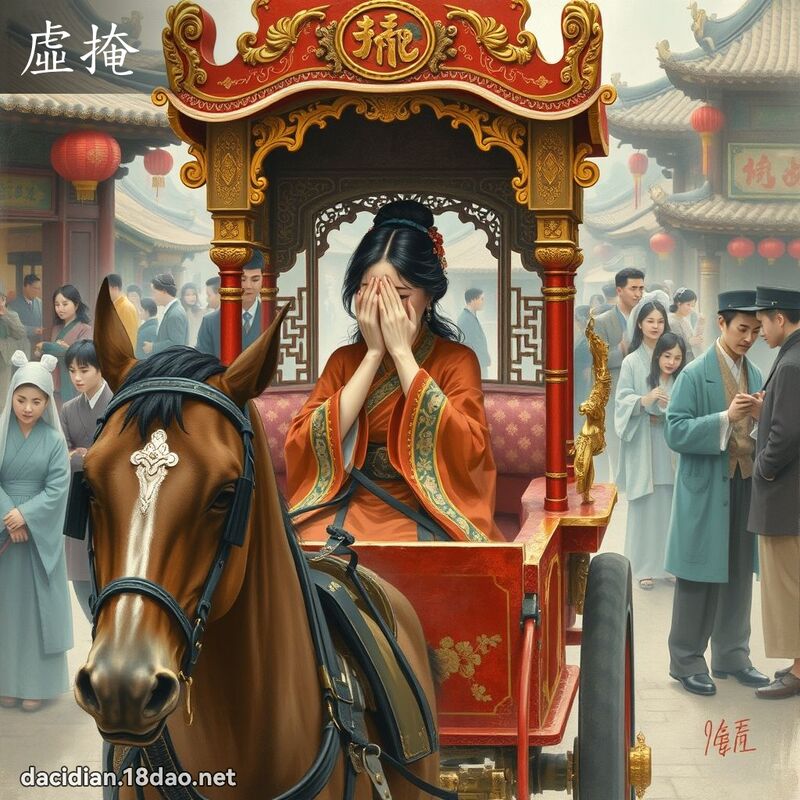 虚掩 - 国语大辞典配图