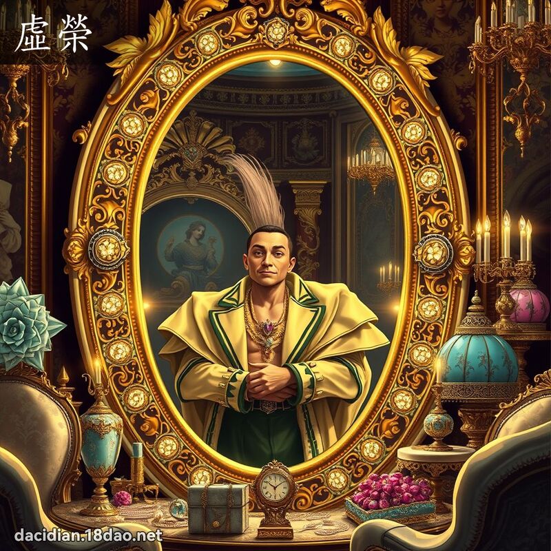 虛榮 - 國語大辭典配圖