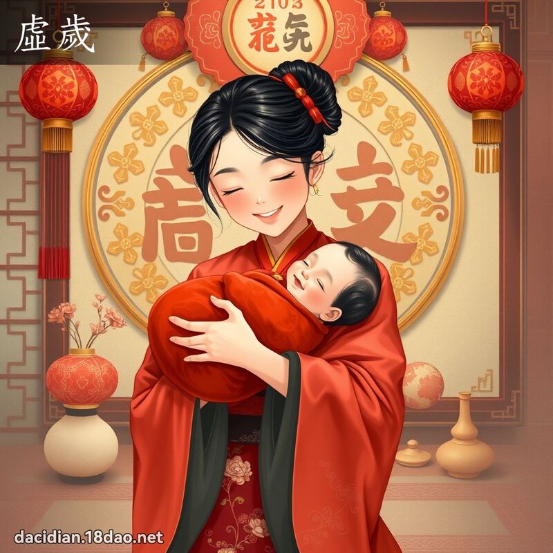 虚岁 - 国语大辞典配图