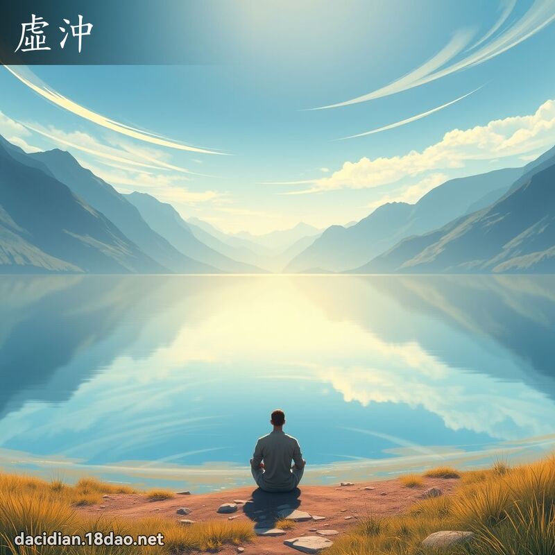 虛沖 - 國語大辭典配圖