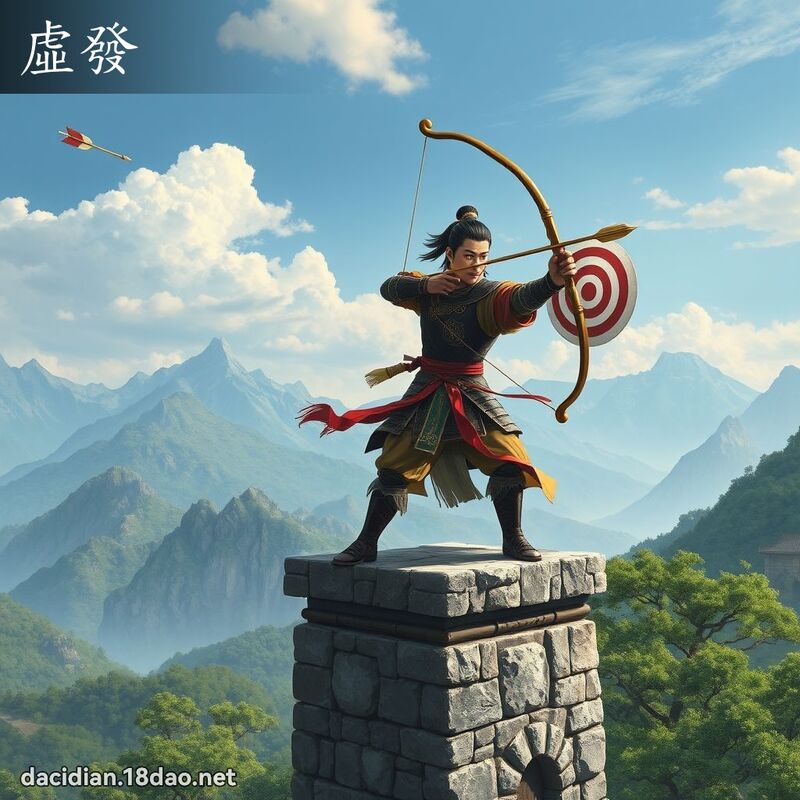 虛發 - 國語大辭典配圖