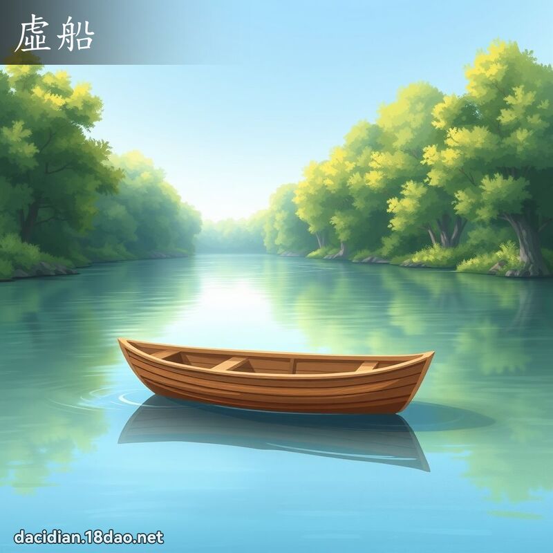 虛船 - 國語大辭典配圖