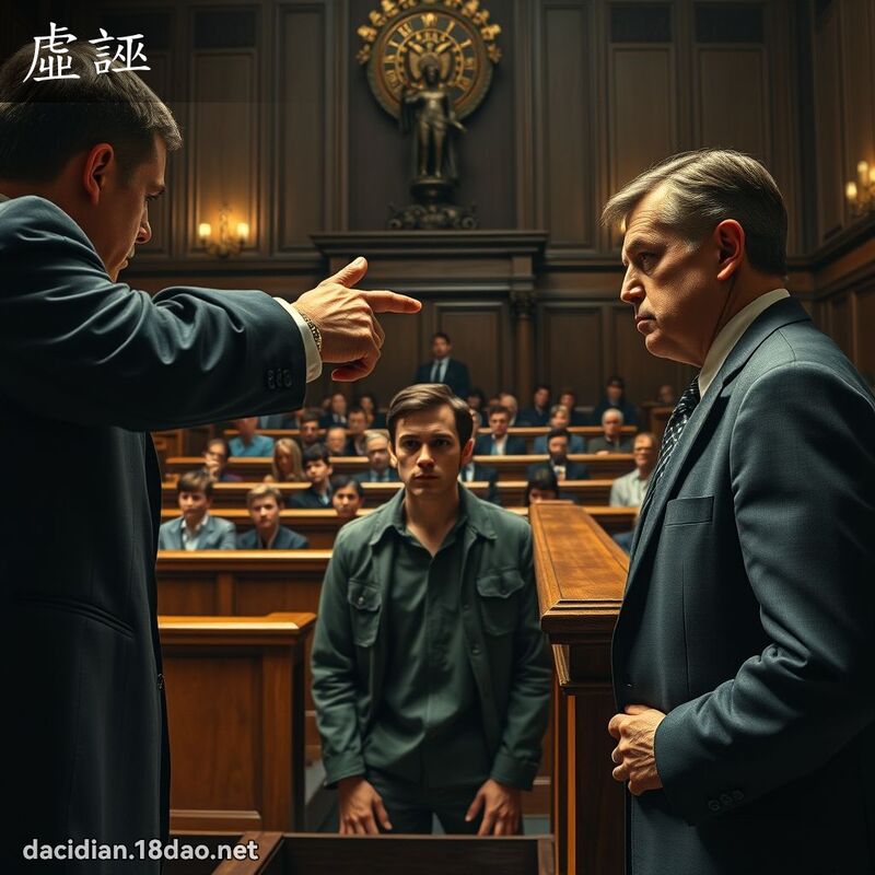 虛誣 - 國語大辭典配圖