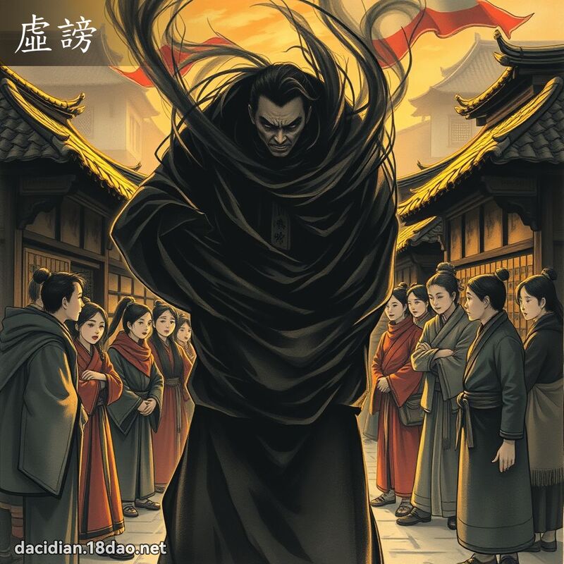 虚谤 - 国语大辞典配图