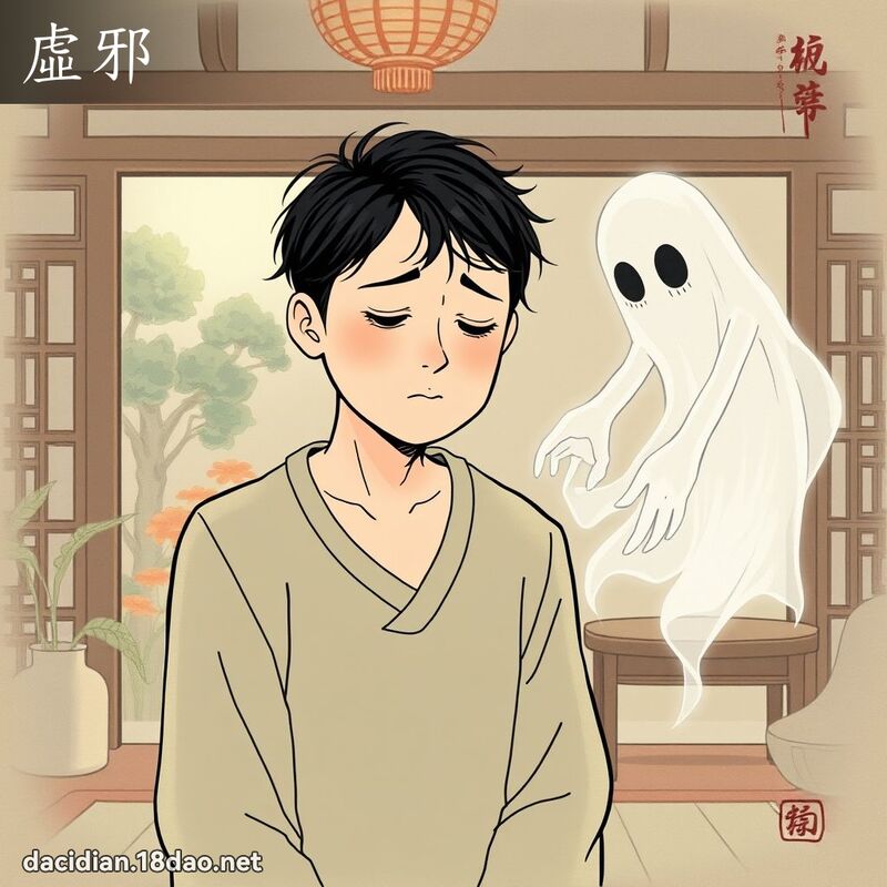 虚邪 - 国语大辞典配图