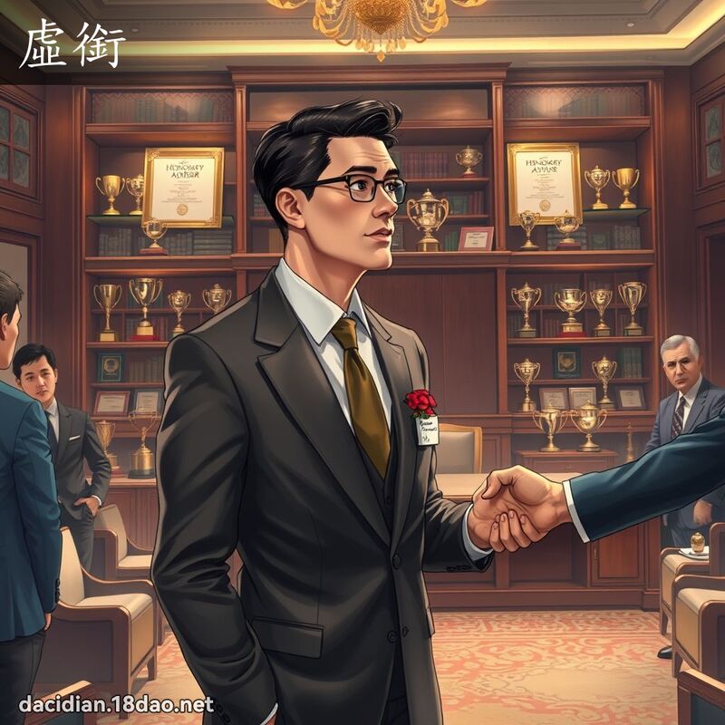 虚衔 - 国语大辞典配图