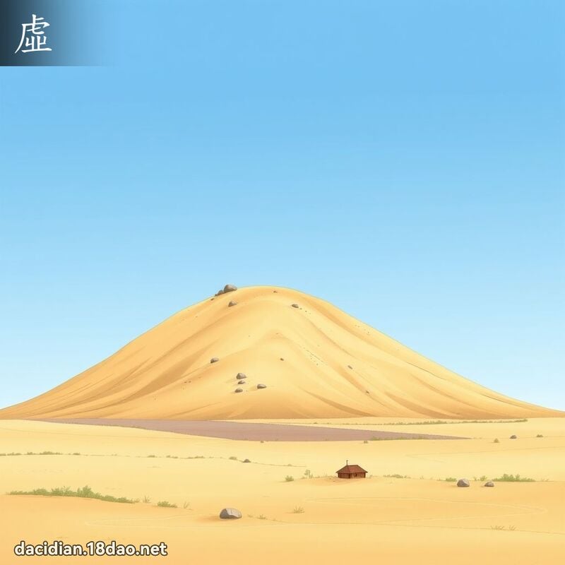 虚 - 国语大辞典配图