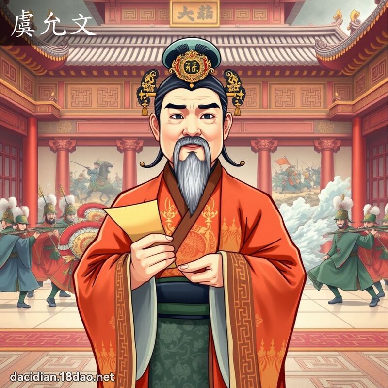 虞允文 - 国语大辞典配图