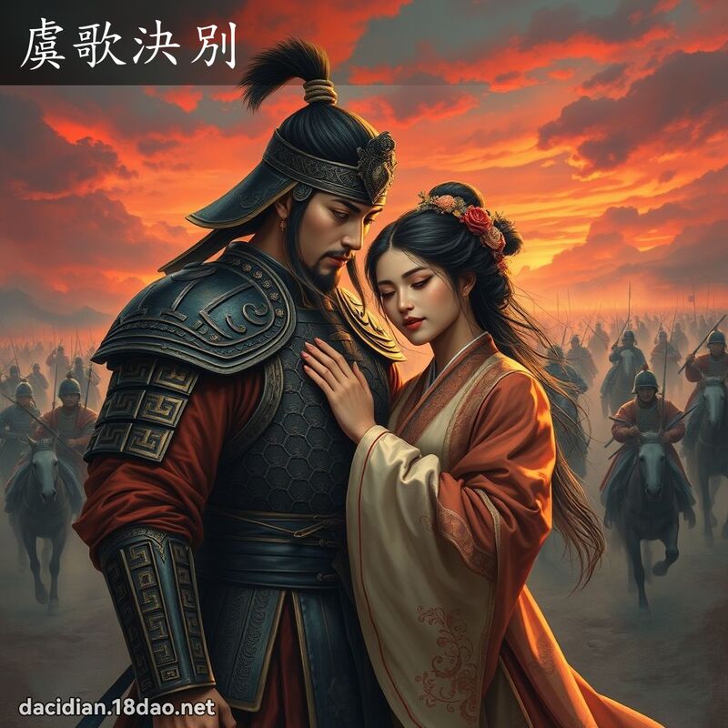 虞歌決別 - 國語大辭典配圖
