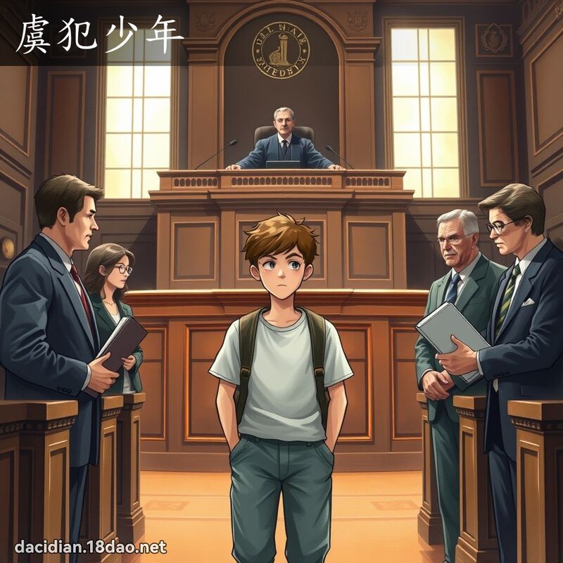 虞犯少年 - 國語大辭典配圖