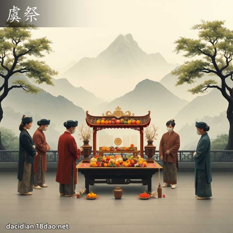 虞祭 - 國語大辭典配圖