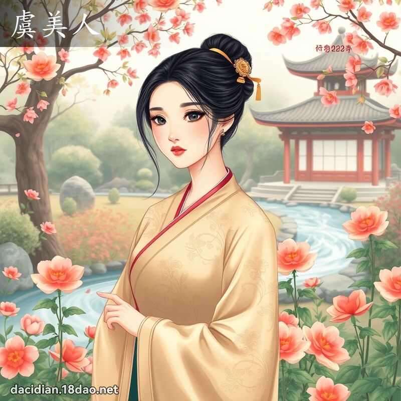 虞美人 - 国语大辞典配图