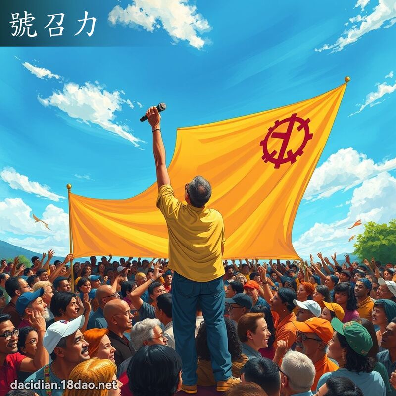 号召力 - 国语大辞典配图