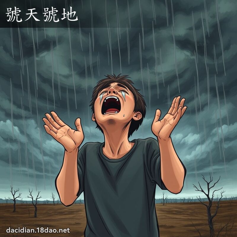 號天號地 - 國語大辭典配圖