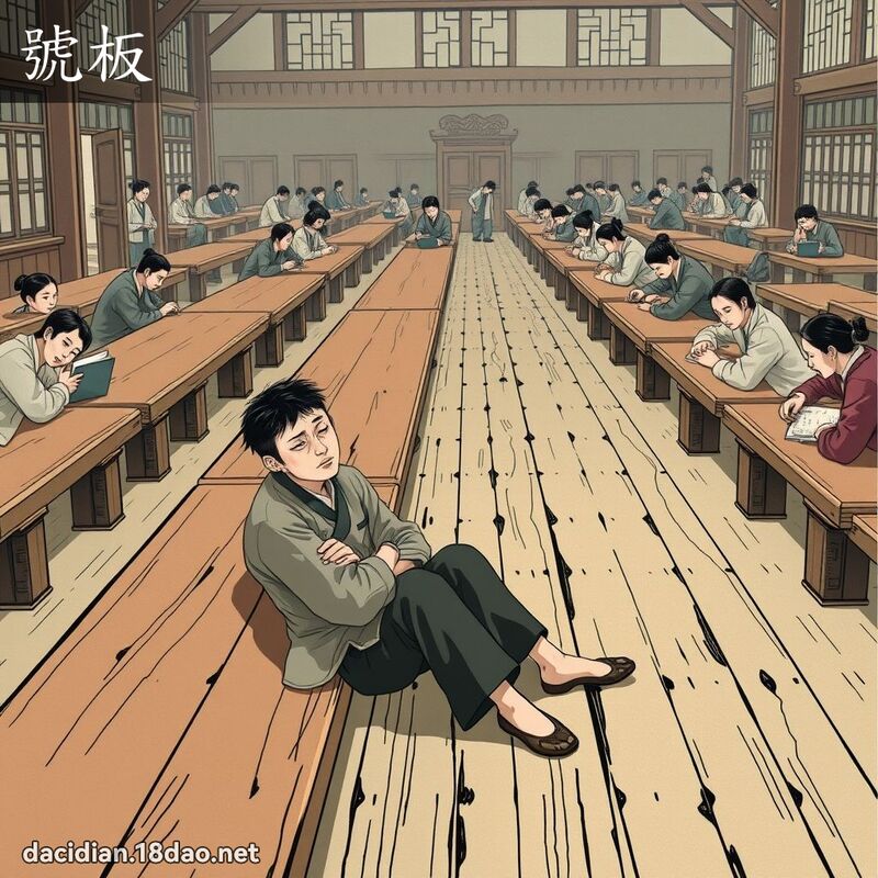 號板 - 國語大辭典配圖