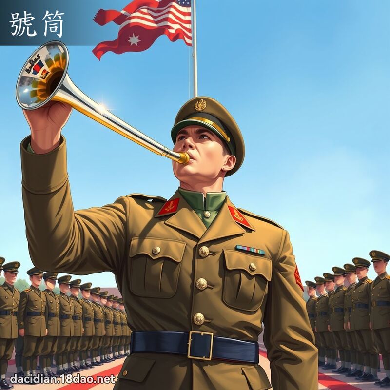 号筒 - 国语大辞典配图