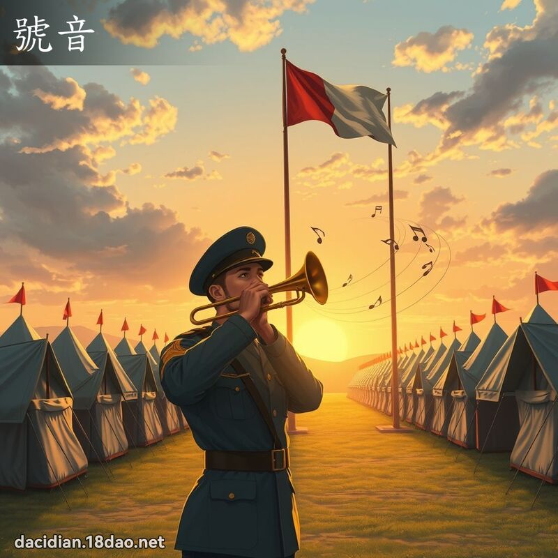號音 - 國語大辭典配圖
