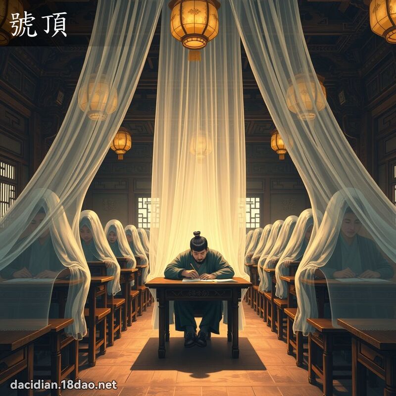 號頂 - 國語大辭典配圖